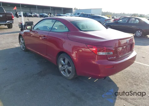 2010 Lexus Is 250C from USA, damaged, VIN JTHFF2C22A2513367